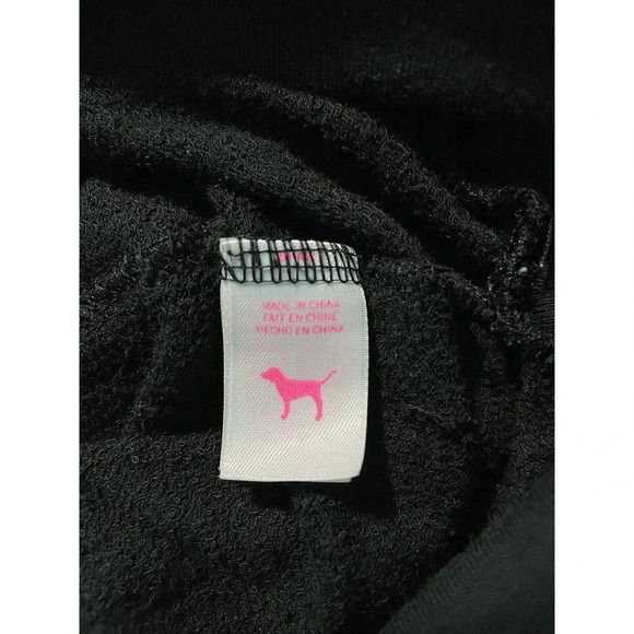 PINK VS IRIDESCENT BLING LONG SLEEVE TOP, SIZE XS - Picture 6 of 6